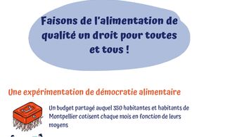 Appel à participation à la caisse alimentaire commune